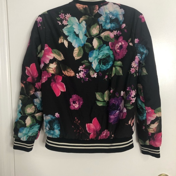 Flower bomber jacket - Picture 3 of 5